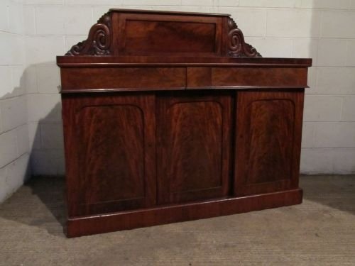 Antique William 1v Mahogany Breakfront Chiffonier Sideboard C1820 Wdb6056/22.11