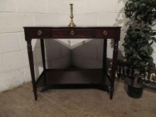 Antique Regency Mahogany Side Table Buffet C1800 Wdb6131/29.11