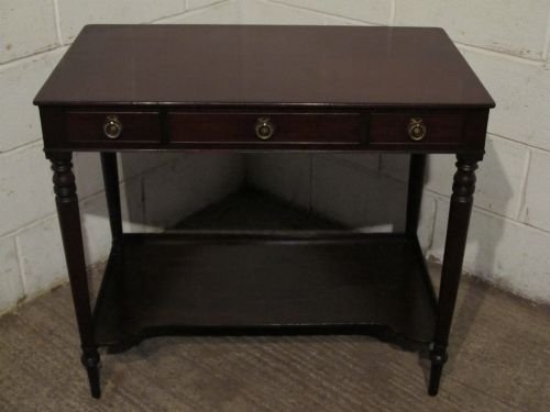 fig 1. ANTIQUE REGENCY MAHOGANY SIDE TABLE BUFFET C1800 WDB6131/29.11