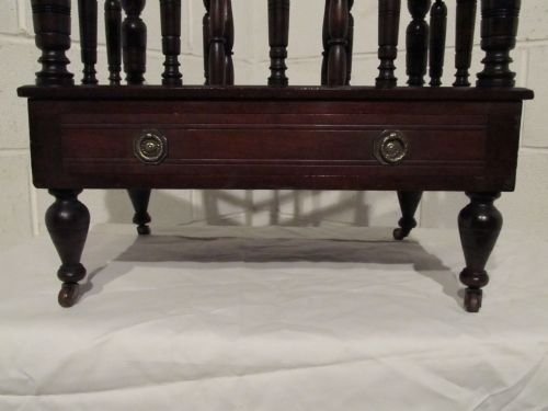 fig 1. LOVELY VICTORIAN MAHOGANY CANTERBURY C1880 WDB6147/29.11