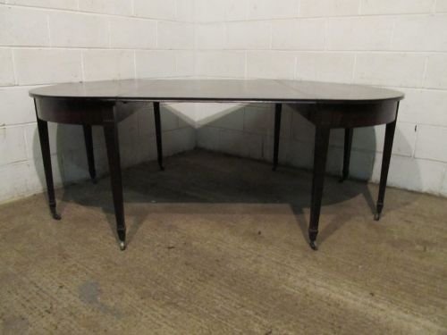 Superb Antique Georgian Cuban Mahogany Extending Dining Table C1780 Wdb6106/29.11