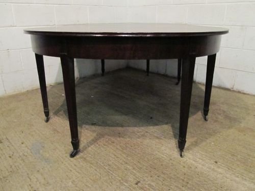 fig 2. SUPERB ANTIQUE GEORGIAN CUBAN MAHOGANY EXTENDING DINING TABLE C1780 WDB6106/29.11