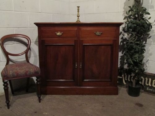 Antique Edwardian Mahogany Sideboard Chiffonier C1900 Wdb5973/29.11