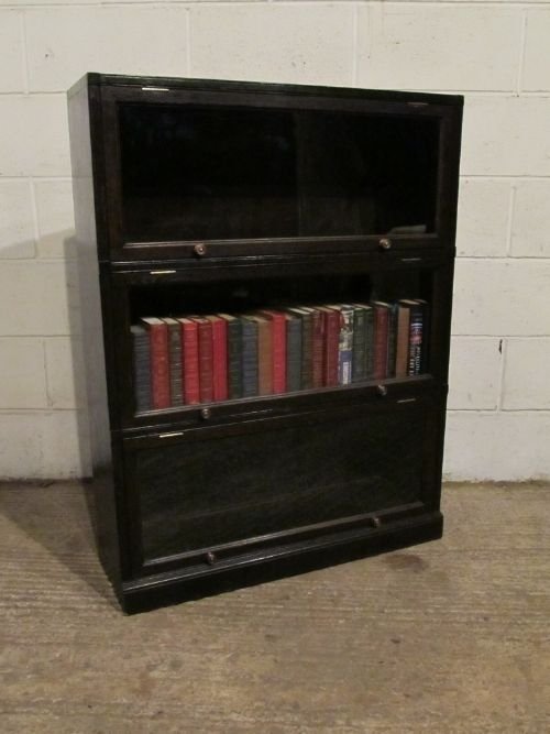 Antique Victorian Oak Glazed Wrnicke Style Bookcase C1880 Wdb6168/6.12