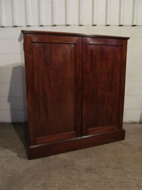Antique Georgian Mahogany Linen Press Tallboy C1780 Wdb6198/13.12
