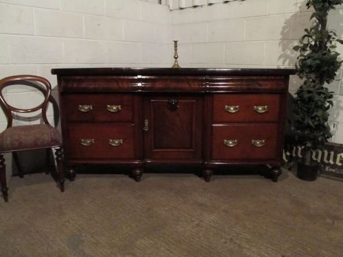 fig 1. ANTIQUE VICTORIAN MAHOGANY CHIFFONIER SIDEBOARD C1880 WDB160/13.12