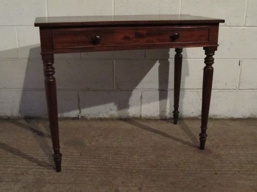 Antique Regency Mahogany Side Table Desk C1800 Wdb6197/13.12