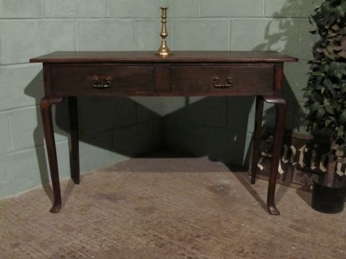 Antique Georgian Oak Side Table C1760 Wdb6204/27.12