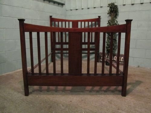 Antique Edwardian Mahogany Double Bed Wdb3770/27.12