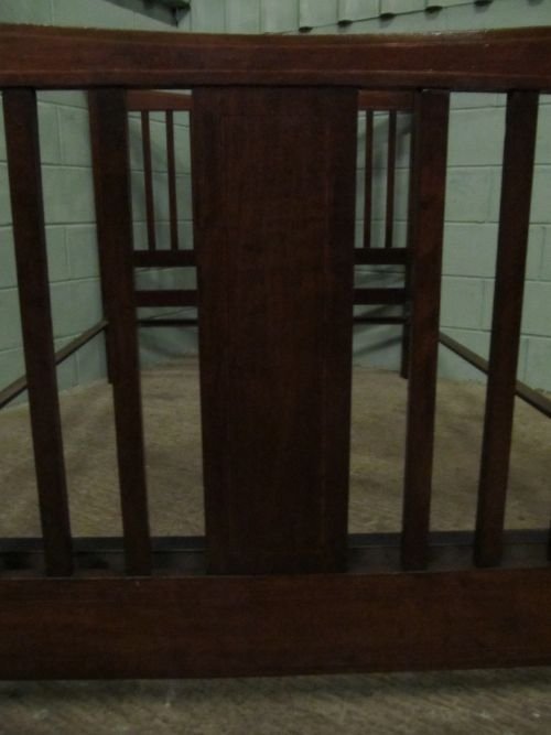 fig 1. ANTIQUE EDWARDIAN MAHOGANY DOUBLE BED WDB3770/27.12