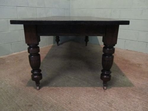 fig 2. ANTIQUE VICTORIAN OAK REFECTORY DINING TABLE SEATS 10 - 12 WDB6208/4.1