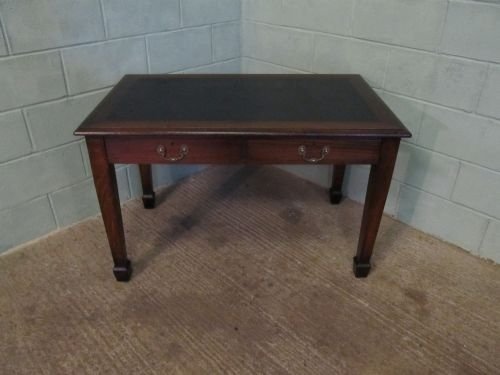 fig 1. ANTIQUE EDWARDIAN MAHOGANY LIBRARY TABLE DESK C1900 MD2/18.2
