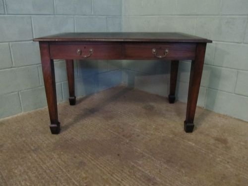 fig 2. ANTIQUE EDWARDIAN MAHOGANY LIBRARY TABLE DESK C1900 MD2/18.2