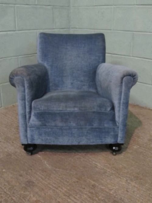 fig 1. ANTIQUE PAIR SMALL EDWARDIAN ARMCHAIRS C1900