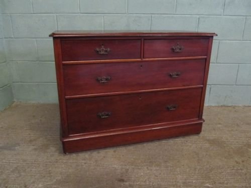 Antique Victorian Mahogany Chest of Drawers C1880