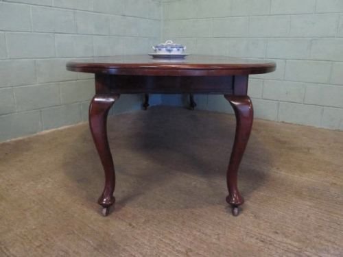 fig 2. ANTIQUE VICTORIAN LARGE MAHOGANY EXTENDING DINING TABLE SEATS 10-12 C1880 REF:6258/7.2
