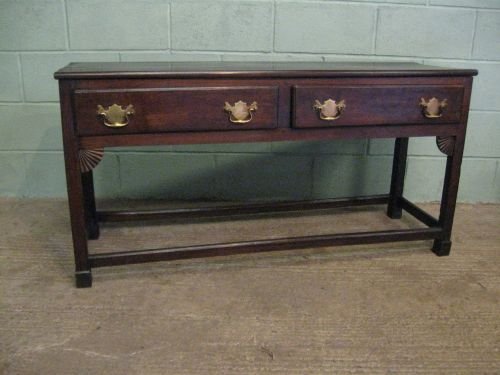 Antique Georgian Joined Oak Sideboard Dresser Base C1780 6254/7.2