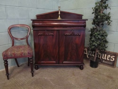Antique Small William 1v Mahogany Chiffonier Sideboard C1830 6219/7.2