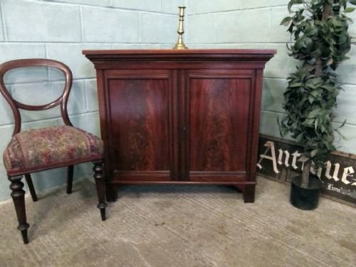 fig 1. ANTIQUE EDWARDIAN MAHOGANY COLLECTORS SPECIMEN CABINET CHEST C1900 6245/7.2
