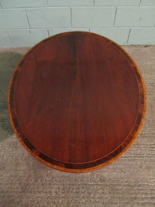 Antique William 1v Mahogany & Walnut Centre / Side Table Wtn6270/1.3