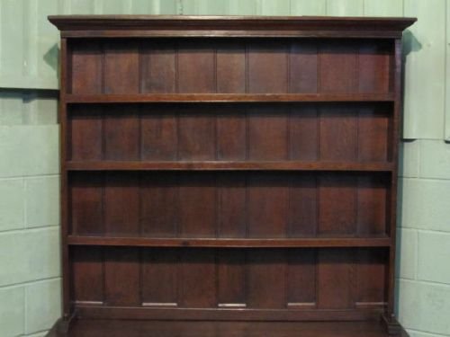 fig 2. ANTIQUE GEORGIAN OAK DRESSER SIDEBOARD C1780 W6300/7.3