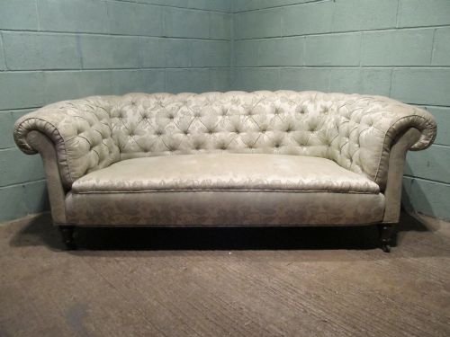 fig 1. ANTIQUE VICTORIAN CHESTERFIELD SOFA C1880 W6399/21.4
