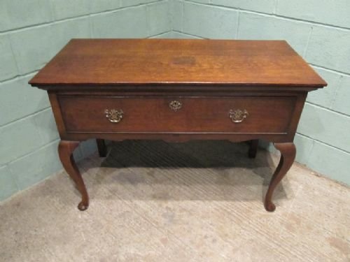 fig 1. ANTIQUE GEORGIAN OAK SMALL SIDEBOARD C1780 W6366/1.5