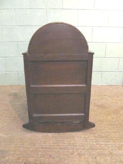 fig 2. ANTIQUE GEORGIAN JOINED COUNTRY OAK CHILDS ROCKING CRIB C1780 6261/14.2