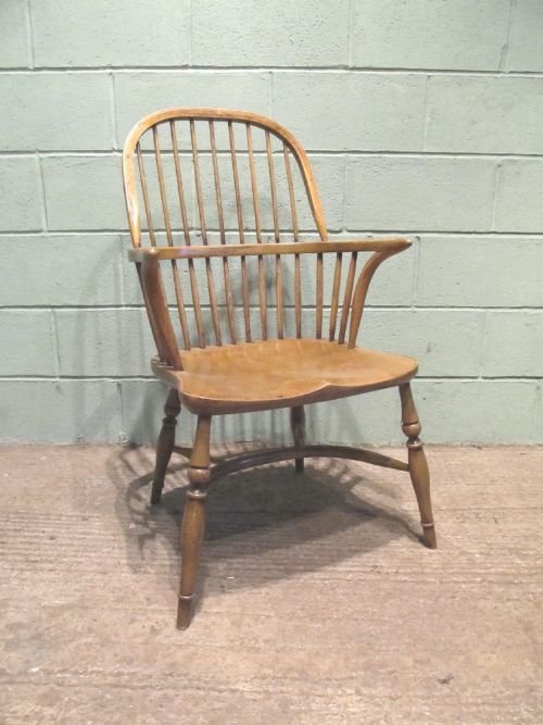fig 1. ANTIQUE LATE VICTORIAN SET FOUR OAK & ELM WINDSOR STICK BACK CHAIRS C1890 W6425/16.5