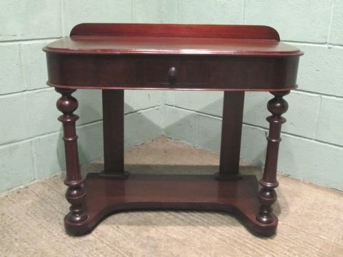 fig 1. ANTIQUE VICTORIAN MAHOGANY DUCHESSE SIDE CONSOLE TABLE C1880 W6398/16.5