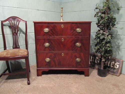 Antique Regency Mahogany Chest of Drawers C1800 W6419/23.5
