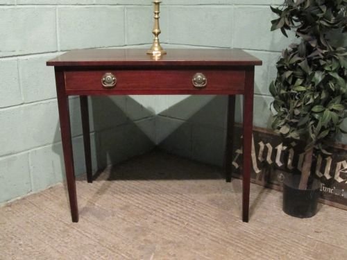 Antique Regency Mahogany Side Hall Table C1800 W6446/6.6