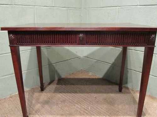 Antique Edwardian Mahogany Side Writing Table C1900 W6470/20.6
