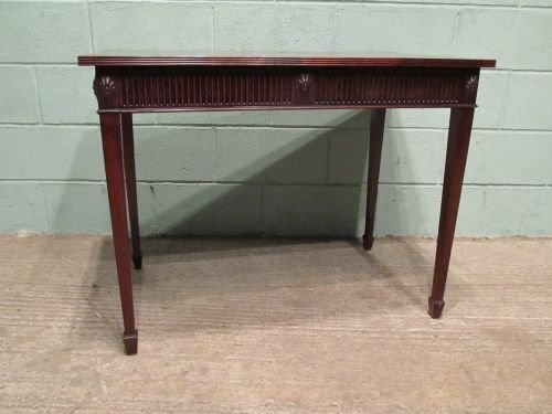 fig 1. ANTIQUE EDWARDIAN MAHOGANY SIDE WRITING TABLE C1900 W6470/20.6