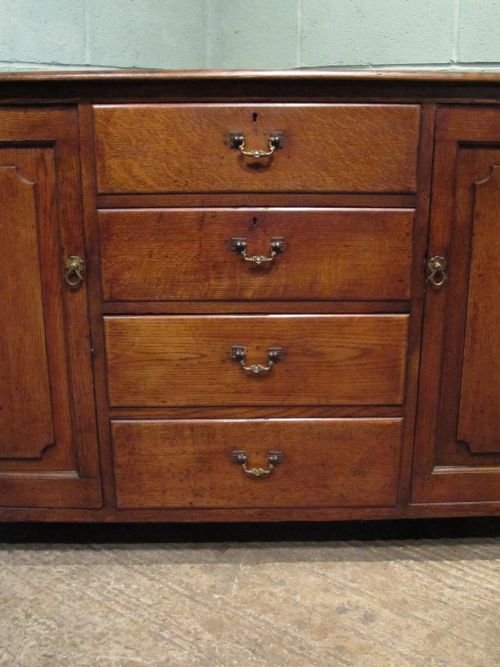 fig 1. ANTIQUE VICTORIAN OAK SIDEBOARD C1880 W6448/26.7