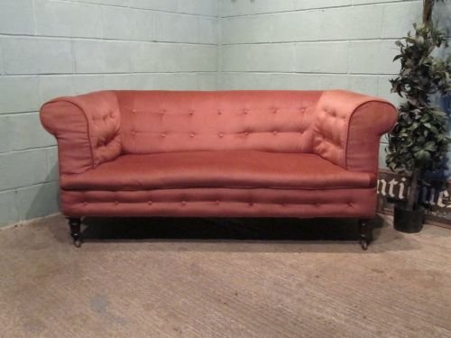 Antique Victorian Chesterfield Sofa C1880 W6543/15.8