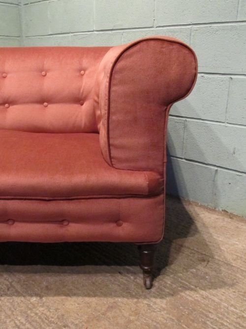 fig 1. ANTIQUE VICTORIAN CHESTERFIELD SOFA C1880 W6543/15.8