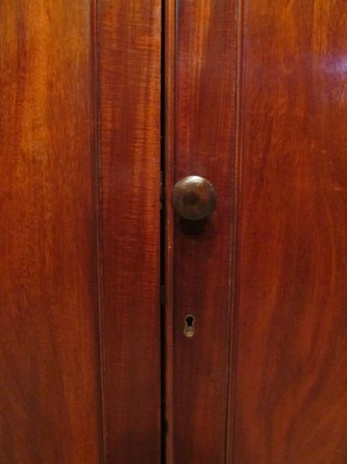 fig 2. ANTIQUE VICTORIAN MAHOGANY DOUBLE WARDROBE C1880 W6583/26.9