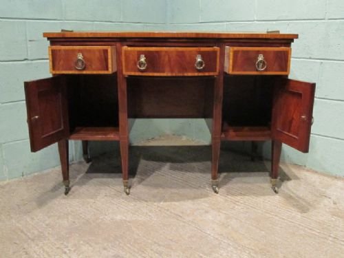 fig 2. ANTIQUE EDWARDIAN MAHOGANY LEATHER TOPPED PEDASTAL DESK C1900 W6585/26.9