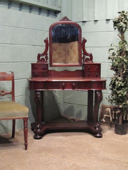 Antique Victorian Mahogany Duchesse Dressing Table C1880 W6610/10.10