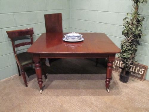 Antique Victorian Mahogany Extending Dining Table C1880 W6640/1.11