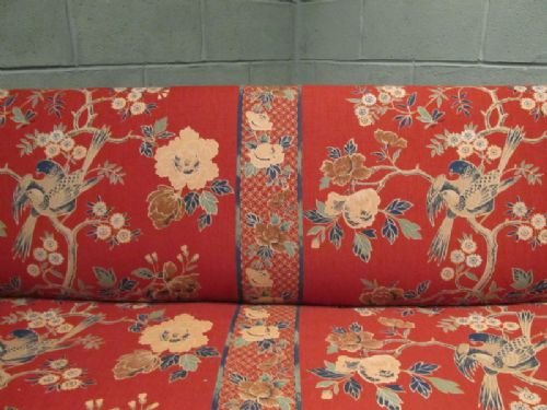 fig 1. ANTIQUE VICTORIAN UPHOLSTERED SOFA C1890 W6645/7.11