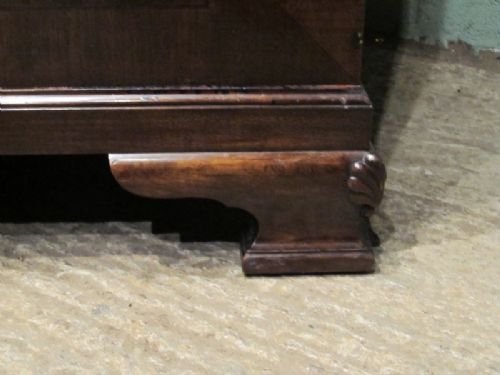 fig 1. ANTIQUE EDWARDIAN WALNUT TRIPLE WARDROBE C1900 W6652/14.11