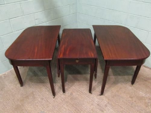 fig 2. ANTIQUE REGENCY MAHOGANY EXTENDING DINING TABLE SEATS 10 C1800 W6339/1.11