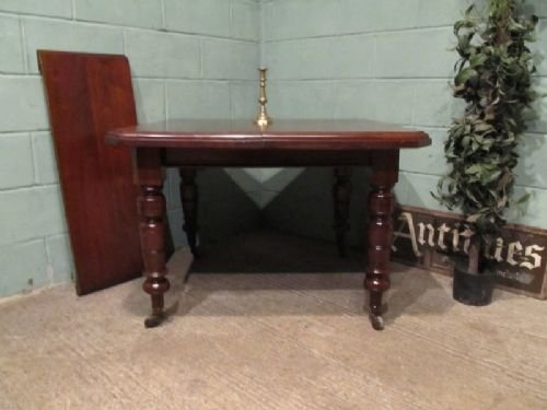 Antique Victorian Mahogany Extending Dining Table C1880 W6659/14.11