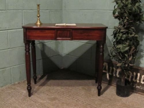 Antique Regency Mahogany Side Table C1800 W6658/14.11
