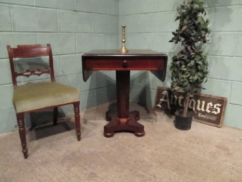 Antique Victorian Mahogany Drop Leaf Pembroke Table C1880 W6672/5.12