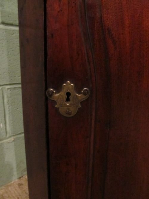 fig 2. ANTIQUE GEORGIAN OAK CORNER CABINET C1780 W6693/12.12