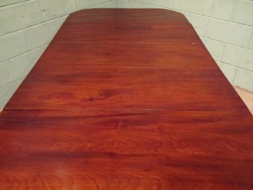 Antique Regency Mahogany Extending Dining Table Seats 8-10 W6716/19.12