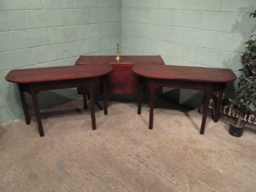 fig 1. ANTIQUE REGENCY MAHOGANY EXTENDING DINING TABLE SEATS 8-10 W6716/19.12